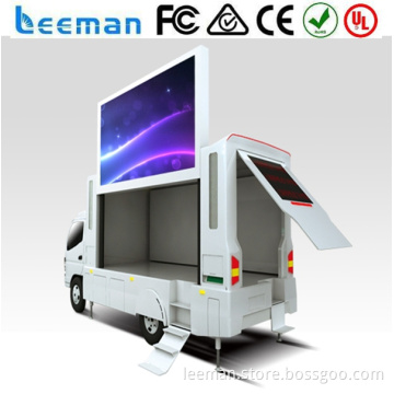 truck mobile led display board Leeman 2015 led display outdoor advertising equipment